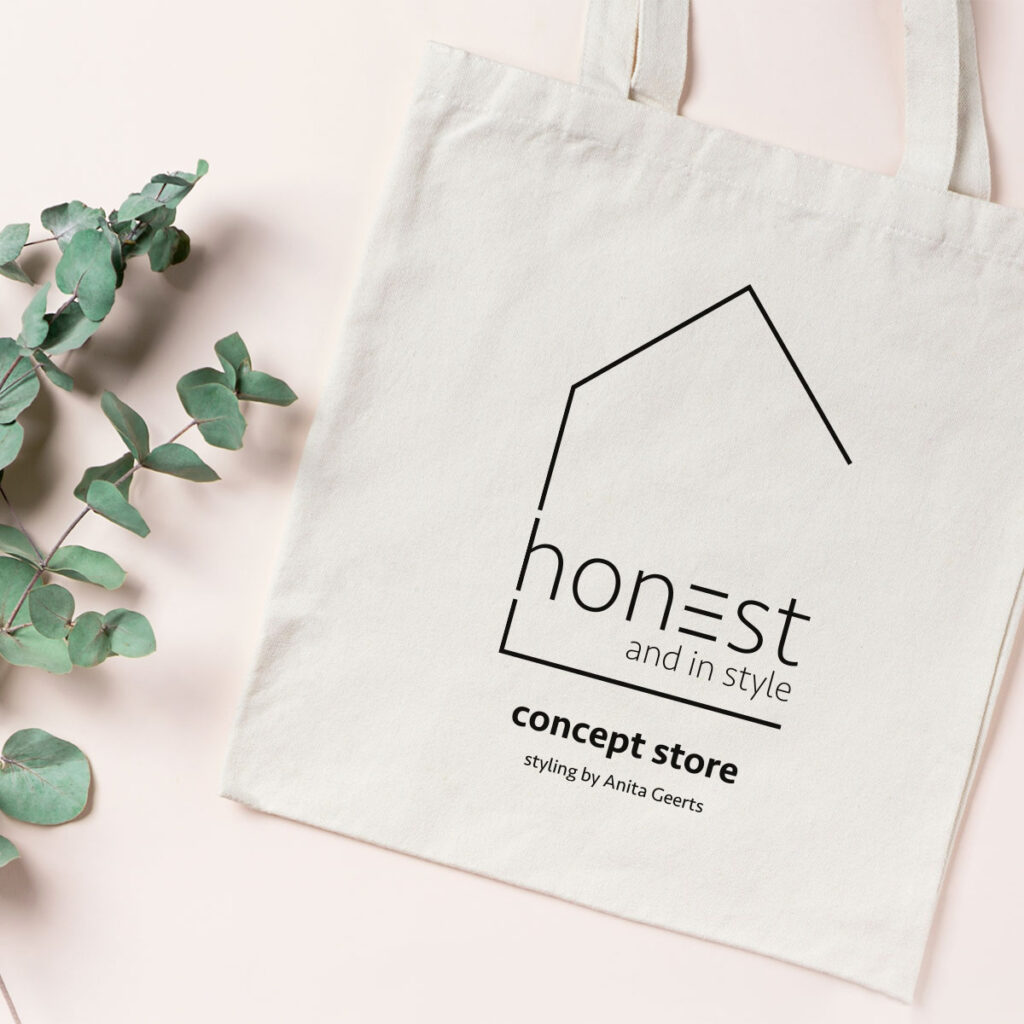 minimalistisches Logo von Designerin