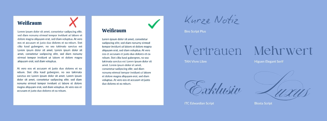 Premium Design für Wertschätzende Kunden