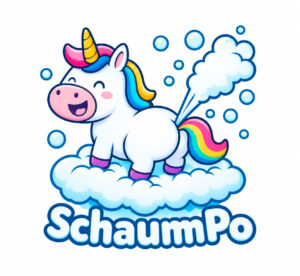 Beispiel für ein KI-Logo mit Fehlern