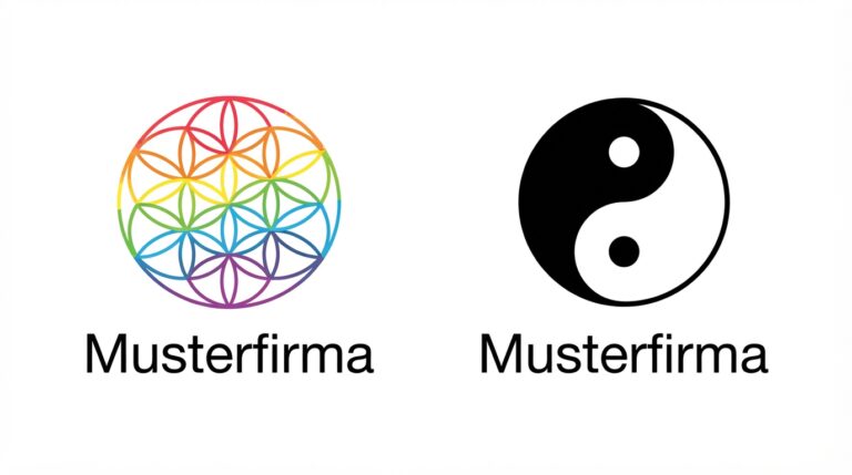Beliebt, aber ungeeignet als Logo für Heilpraktiker - die Blume des Lebens und das Yin Yang Symbol